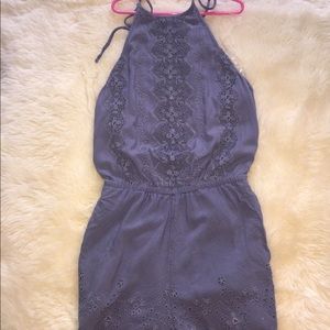 American eagle purple romper